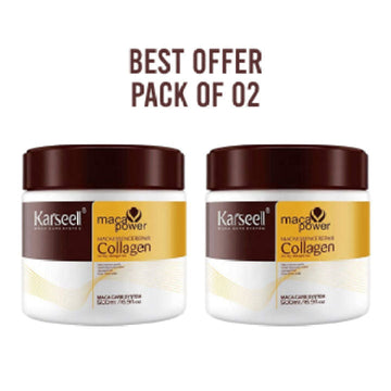 Karseell Collagen Deep Repair Hair Mask 500ml - Buy 1 Get 1 Free!!! - (With Free Delivery)
